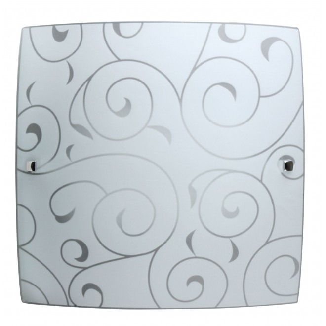 RABALUX 3855 | Harmony-lux1 Rabalux zidna, stropne svjetiljke svjetiljka 2x E27 sa bijelim patternom, krom
