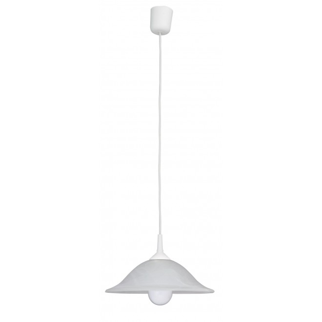 RABALUX 3905 | Alabastro1 Rabalux visilice svjetiljka 1x E27 bijelo, alabaster