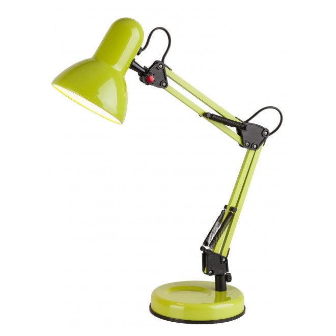 RABALUX 4178 | Samson Rabalux stolna svjetiljka 49cm sa prekidačem na kablu elementi koji se mogu okretati 1x E27 zeleno, crno