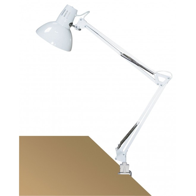 RABALUX 4214 | Arno Rabalux sa navojem svjetiljka sa prekidačem na kablu elementi koji se mogu okretati 1x E27 bijelo