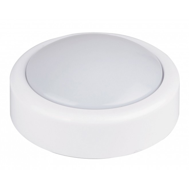 RABALUX 4703 | Push Rabalux zidna svjetiljka s prekidačem 1x LED bijelo