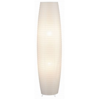 RABALUX 4724 | Myra Rabalux podna svjetiljka 130cm sa prekidačem na kablu 2x E27 bijelo
