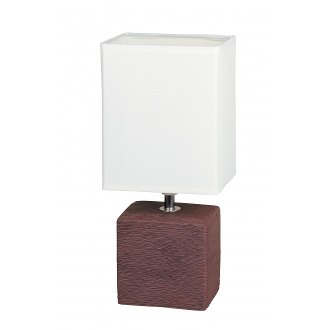 RABALUX 4928 | OrlandoR Rabalux stolna svjetiljka 30cm sa prekidačem na kablu 1x E14 venga, bezbojno