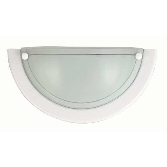 RABALUX 5161 | Ufo3 Rabalux zidna svjetiljka 1x E27 bijelo, opal