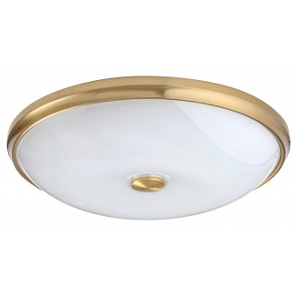 RABALUX 5196 | Jasna Rabalux stropne svjetiljke svjetiljka okrugli 1x LED 1920lm 2700K antik brončano, bijelo