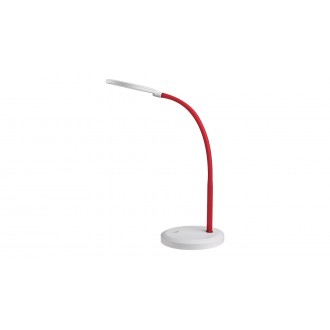 RABALUX 5430 | Timothy Rabalux stolna svjetiljka 58cm sa tiristorski dodirnim prekidačem fleksibilna, jačina svjetlosti se može podešavati 1x LED 440lm 4000K bijelo, crveno