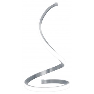 RABALUX 5469 | Anais-RA Rabalux stolna svjetiljka 35cm sa prekidačem na kablu 1x LED 200lm 4000K srebrno, bijelo