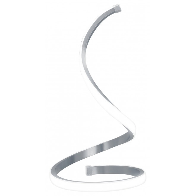 RABALUX 5469 | Anais-RA Rabalux stolna svjetiljka 35cm sa prekidačem na kablu 1x LED 200lm 4000K srebrno, bijelo