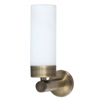 RABALUX 5745 | BettyR Rabalux zidna svjetiljka 1x LED 371lm 4000K IP44 bronca, bijelo