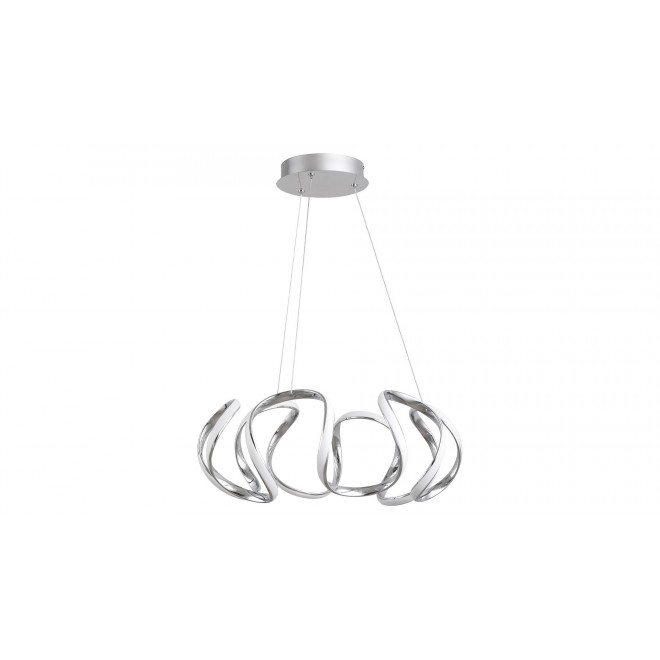 RABALUX 5770 | Palmira Rabalux visilice svjetiljka 1x LED 2500lm 3000K krom, bijelo