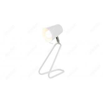 RABALUX 5777 | Olaf-RA Rabalux stolna svjetiljka 33cm sa prekidačem na kablu elementi koji se mogu okretati 1x E14 bijelo