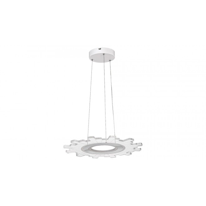 RABALUX 6210 | Felicity-RA Rabalux visilice svjetiljka 1x LED 2560lm 4000K bijelo, prozirno