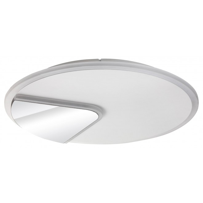 RABALUX 6329 | Boswell Rabalux stropne svjetiljke svjetiljka okrugli 1x LED 2500lm 4000K bijelo, krom, zrcalo