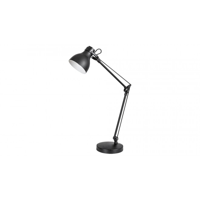 RABALUX 6408 | Carter-RA Rabalux stolna svjetiljka 58cm s prekidačem elementi koji se mogu okretati 1x E14 crno mat