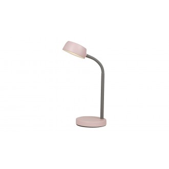 RABALUX 6779 | Berry-RA Rabalux stolna svjetiljka 35cm s prekidačem 1x LED 350lm 4000K ružičasto, sivo