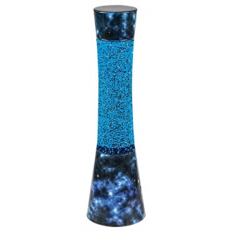 RABALUX 7026 | Minka Rabalux dekoracija svjetiljka sa prekidačem na kablu 1x GY6.35 plavo, prozirna