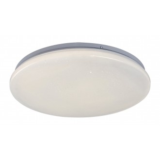 RABALUX 71104 | Vendel Rabalux stropne svjetiljke svjetiljka okrugli 1x LED      1150lm 4000K bijelo, opal, učinak kristala