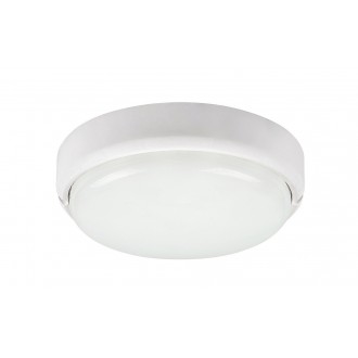 RABALUX 7406 | Hort Rabalux zidna, stropne svjetiljke svjetiljka okrugli 1x LED 1300lm 4000K IP54 IK06 bijelo