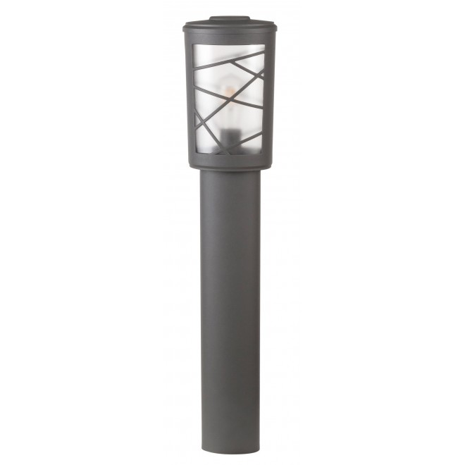 RABALUX 8744 | PescaraR Rabalux podna svjetiljka 85cm UV odporna plastika 1x E27 IP44 UV antracit siva, opal