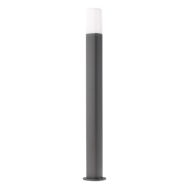 REDO 9077 | Crayon Redo podna svjetiljka 80cm 1x E27 IP44 tamno siva, opal