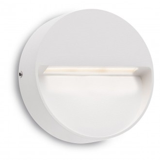 REDO 9148 | Even-RD Redo zidna svjetiljka 1x LED 160lm 3000K IP54 bijelo mat, saten