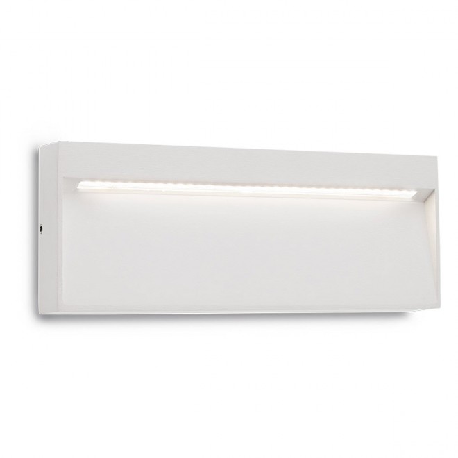 REDO 9152 | Even-RD Redo zidna svjetiljka 1x LED 320lm 3000K IP54 bijelo mat, saten