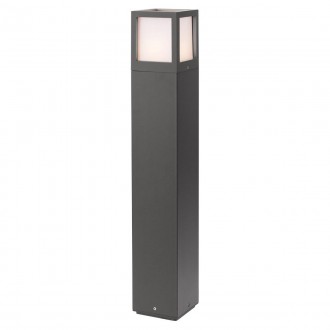 REDO 9644 | Brick-RD Redo podna svjetiljka 65cm 1x E27 IP54 tamno siva, opal