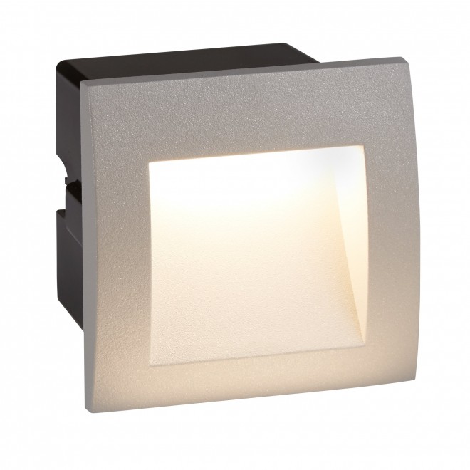 SEARCHLIGHT 0661GY | Ankle Searchlight ugradbena svjetiljka 1x LED 25lm 4000K IP65 sivo, crno, acidni
