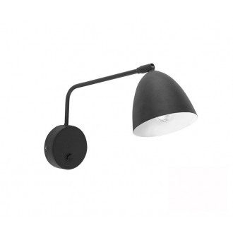 TK LIGHTING 2368 | Loretta Tk Lighting zidna svjetiljka elementi koji se mogu okretati 1x E27 crno, bijelo