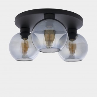 TK LIGHTING 2776 | Cubus-TK Tk Lighting stropne svjetiljke svjetiljka 3x E27 dim, crno