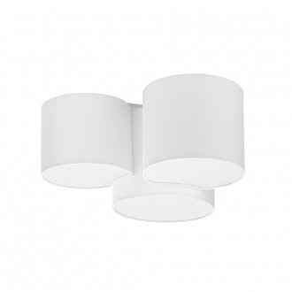 TK LIGHTING 3441 | Mona-TK Tk Lighting stropne svjetiljke svjetiljka 3x E27 bijelo, opal