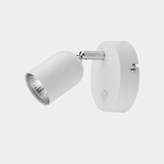 TK LIGHTING 4411 | Top-TK Tk Lighting spot svjetiljka s prekidačem elementi koji se mogu okretati 1x GU10 bijelo