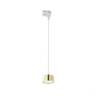 TK LIGHTING 4481 | Tracer Tk Lighting visilice svjetiljka 1x GX53 zlatno, bijelo