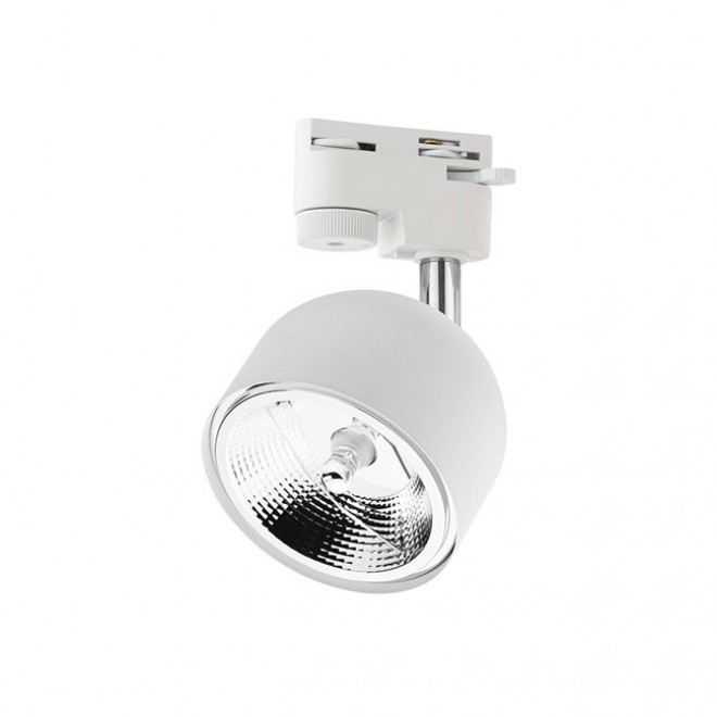 TK LIGHTING 4492 | Tracer Tk Lighting element sustava spot svjetiljka elementi koji se mogu okretati 1x GU10 / AR111 bijelo