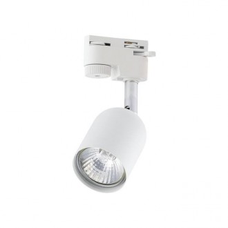 TK LIGHTING 4496 | Tracer Tk Lighting element sustava spot svjetiljka elementi koji se mogu okretati 1x GU10 bijelo, krom