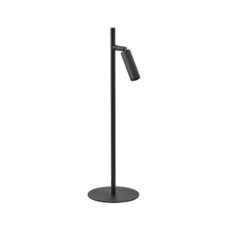 TK LIGHTING 5412 | Lagos Tk Lighting stolna svjetiljka 46cm s prekidačem elementi koji se mogu okretati 1x G9 crno