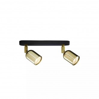 TK LIGHTING 6031 | Top-TK Tk Lighting spot svjetiljka elementi koji se mogu okretati 1x GU10 crno, zlatno