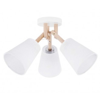 TK LIGHTING 665 | Vaio-White Tk Lighting stropne svjetiljke svjetiljka 3x E27 bijelo