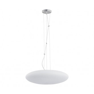 TK LIGHTING 913 | Gala-TK Tk Lighting visilice svjetiljka 2x E27 poniklano mat, bijelo