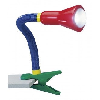 TRIO 5028010-17 | Flexo-TR Trio svjetiljke sa štipaljkama svjetiljka sa prekidačem na kablu fleksibilna 1x E14 višebojno