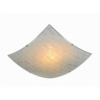 TRIO 602500201 | Signa Trio stropne svjetiljke svjetiljka 2x E27 krom, opal, prozirna