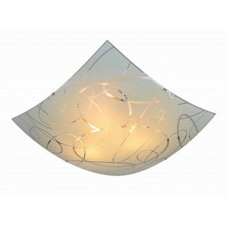 TRIO 604400301 | Spirelli Trio stropne svjetiljke svjetiljka 3x E27 krom, opal, prozirna