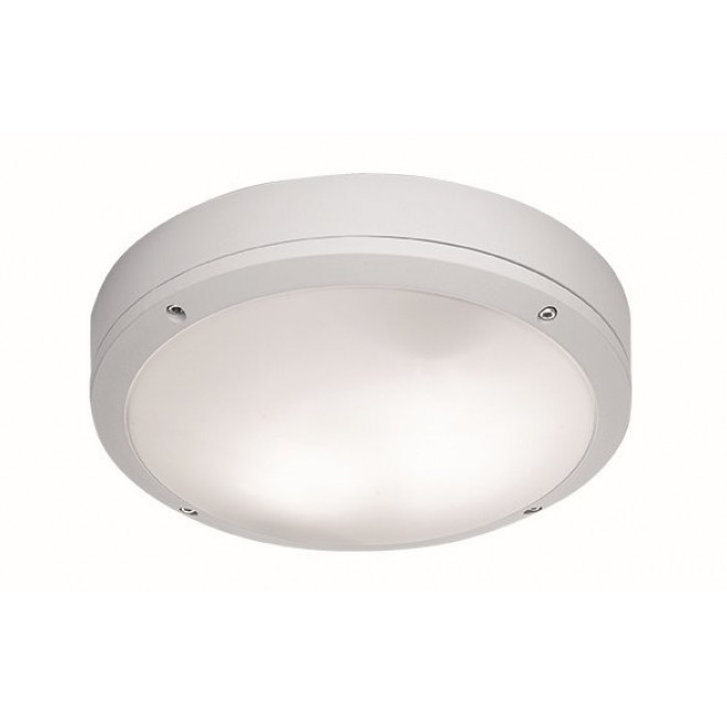VIOKEF 4049201 | Leros Viokef stropne svjetiljke svjetiljka 2x E27 IP44 bijelo, opal