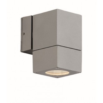 VIOKEF 4053600 | Paros Viokef zidna svjetiljka 1x GU10 IP44 sivo