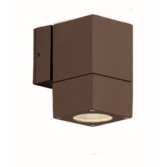 VIOKEF 4053602 | Paros Viokef zidna svjetiljka 1x GU10 IP44 smeđe