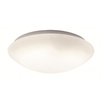 VIOKEF 4144700 | Disk Viokef zidna, stropne svjetiljke svjetiljka 1x E27 opal mat, bijelo