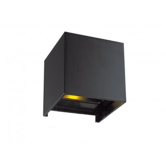 VIOKEF 4188801 | Greg-VI Viokef zidna svjetiljka elementi koji se mogu okretati 1x LED 420lm 3000K crno
