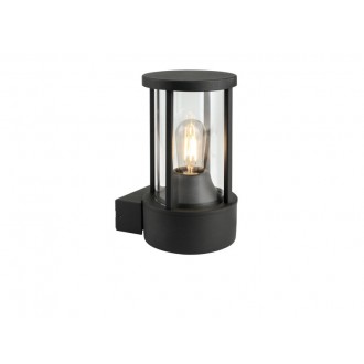 VIOKEF 4198400 | Aspen-VI Viokef zidna svjetiljka 1x E27 IP44 tamno siva