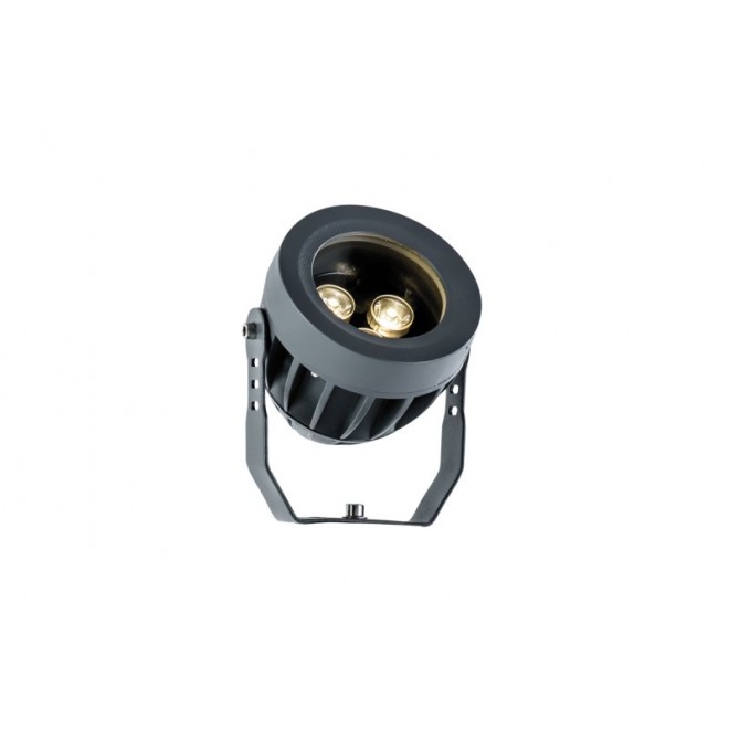 VIOKEF 4205000 | Ermis Viokef reflektor, ubodne svjetiljke svjetiljka elementi koji se mogu okretati 3x LED 330lm 3000K IP66 tamno siva