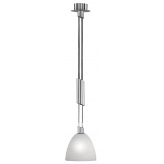 WOFI 6722.01.64.0006 | Savannah Wofi visilice svjetiljka balansna - ravnotežna, sa visinskim podešavanjem 1x E14 470lm 3000K poniklano mat